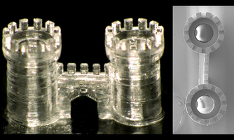 3D-Druck aus Glas (Foto: KIT)