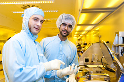 Working in the Cleanroom