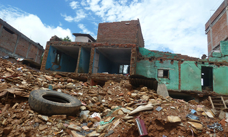 Erdbebengebiet Nepal