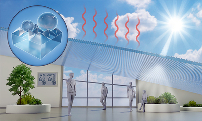 polymer-based metamaterial for sustainable cooling