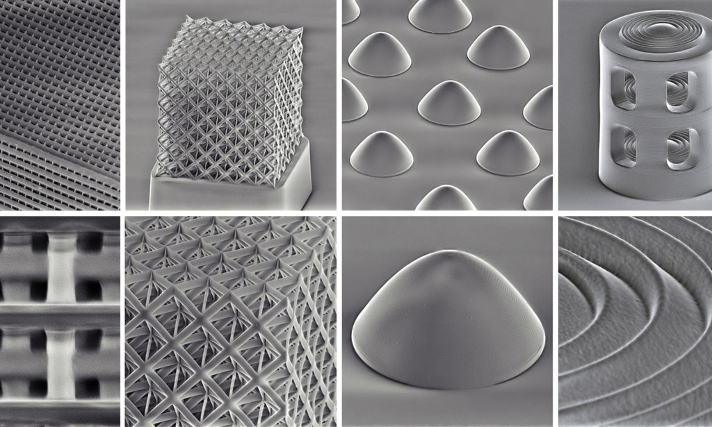 Quarzglasstrukturen im Nanometermaßstab
